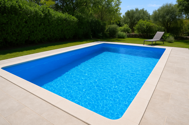 Piscine Liner bleu Renovation tout piscine puget sur argens