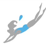 Plongeuse tout piscine grise